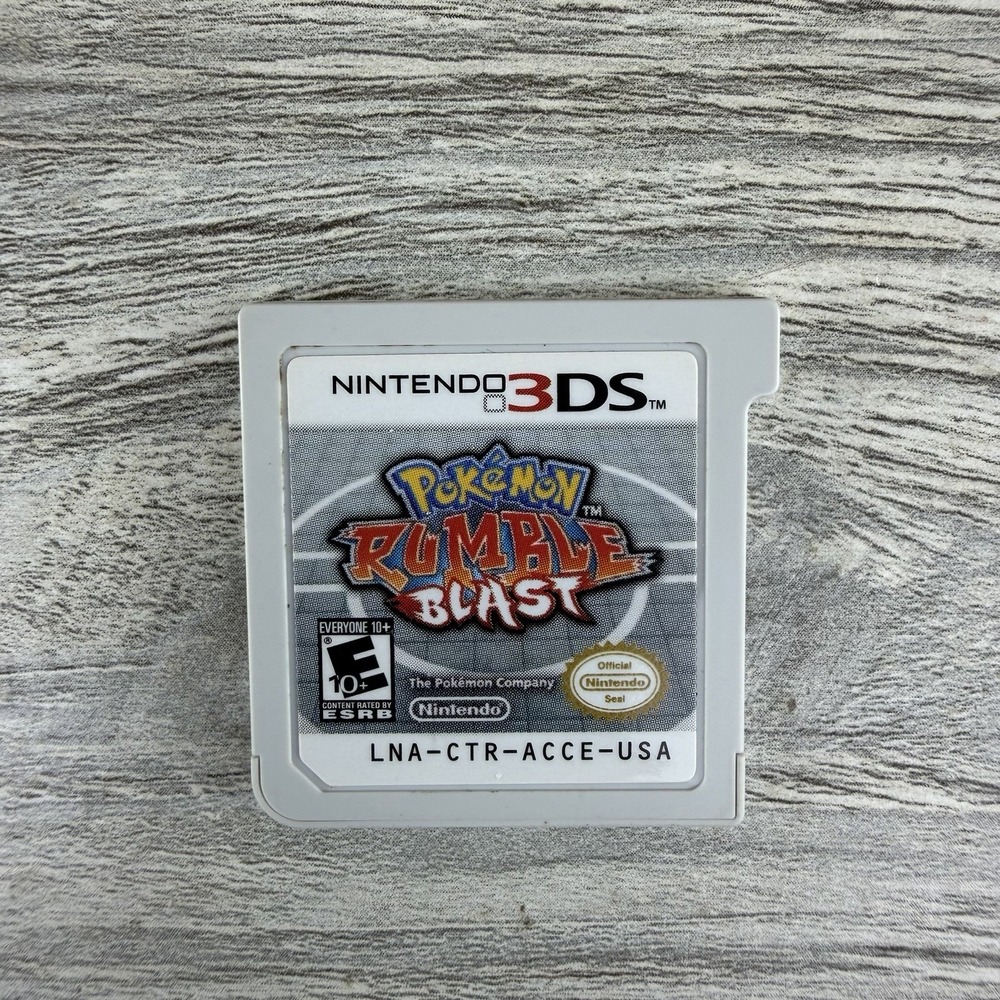 Pokémon Rumble Blast Game Cartridge Only Nintendo 3DS Tested Working